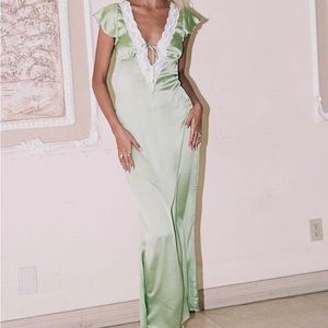 Princess Polly Armas Lace Maxi Dress